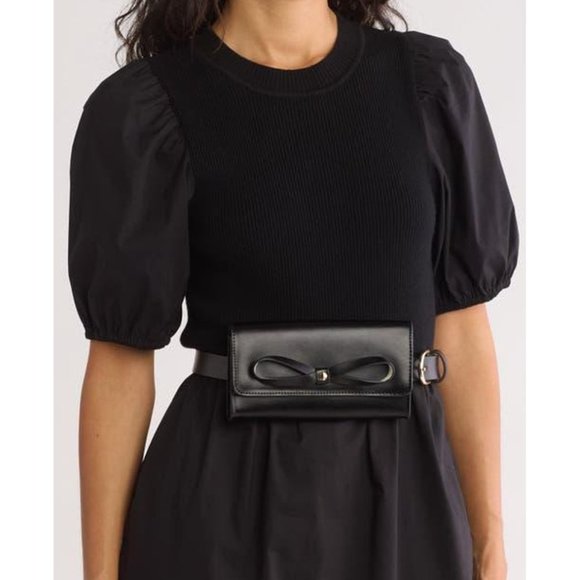 Kate Spade New York Bow Adjustable Belt Bag - Picture 2 of 6